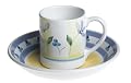 Caleca Zafferano 8-Piece Mug and Soup Bowl Set, Service for 4