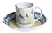 Kitchen & Housewares : Caleca Zafferano 8-Piece Mug and Soup Bowl Set, Service for 4