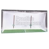 Heavy Duty Home Golf Practice and Driving Range Net with Steel Frame - Model_S2, 9.5'x20'x10'