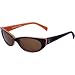 Tres Noir Brown and Orange CHERRY BOMB Sunglasses