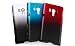 レイ・アウト Xperia acro HD docomo SO-03D/au IS12S用グラデーションシェル/ブラックレッドRT-SO03DC5/BR