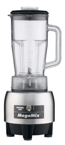 Waring HPB300 MegaMix Commercial Blender, Brushed Steel