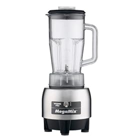Waring HPB300 MegaMix Commercial Blender, Brushed Steel