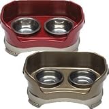 Neater Feeder for Cats bronze -color- 13.5 length x 9 width x 5.5 height