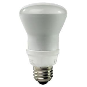 14 Watt - 50 W Equal - Full Spectrum 5100K - CFL Light Bulb - R20 Reflector - TCP... by 