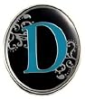 Finders Key Purse Letter D Key Chain
