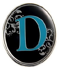 Finders Key Purse Letter D Key Chain