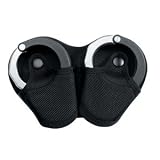 Double Open Top Handcuff Case, Ballistic, Black