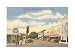 Business District, Vero Beach, Florida Scenic Art Poster Print, 17x11