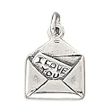 I Love You Letter Charm