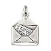 Sterling Silver I Love You Letter Charm