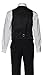Boys Slim Fit Black Suit in Toddlers to Boys Sizing