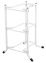 Polder 7178-90 3-Tier Water Bottle Rack, White