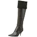 Nine West Women's Despina Boot,Blk/Blk Leather,7.5 M