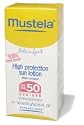 Mustela Sun Lotion, Bebe High Protection SPF 50 1.6 fl oz (50 ml)