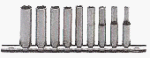 9-Piece 1/4 Drive Deep Socket Set