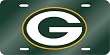 Green Bay Packers Laser Cut Green License Plate - SET OF 6 - Sports Merchandise