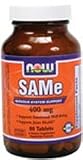 NOW Foods Sam-E ( 60 Tabs, 400 mg )