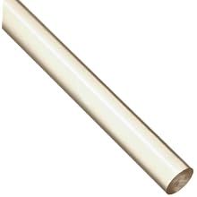 Polysulfone Round Rod, ASTM D6394-10 SP0112, Translucent Amber