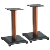 Sanus Systems NF18C Natural Foundations 18 inch Speaker Stand, Pair, Cherry