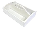 Bartelt Americana Collection Table Caddy, Whitewash