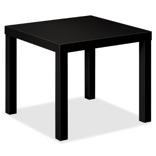Basyx BLH3170P Corner Tables, 24 in.x24 in.x20 in., Black