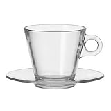 Leonardo Cappuccinotasse mit Untertasse Ciao