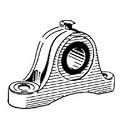 Chicago Die Casting 5-1/2 Pillow Bearing Block 9-500-5 1/2
