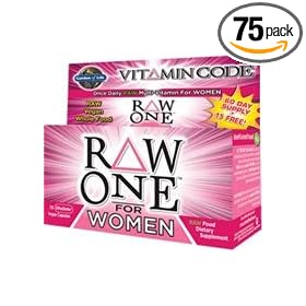 Garden of Life - Raw One For Women, 75 vegan capsules