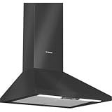 Bosch - DWW061461 - Hotte D&eacute;cor / Chemin&eacute;e - Int&eacute;grable - 60 cm - Noir