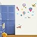 Reusable Decoration Wall Sticker Decal - Hot Air Balloons in the Sky