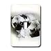 Dogs Pug - Hug a Pug Puppies - Light Switch Covers - single toggle switch