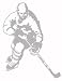 HOCKEY sport SUDDEN SHADOW WALL paper FORWARD mural