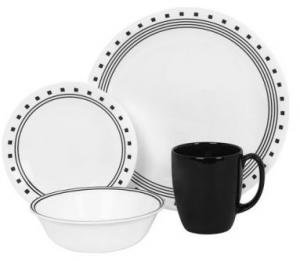 Corelle 16-pc. City Block Dinnerware - Round