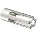 Testo 0554 0755 Sensor Metal Protective Slotted Cap for Humidity Probes, 12mm Diameter