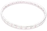CZ by Kenneth Jay Lane "Classic CZ" Baguette And Marquis Bangle