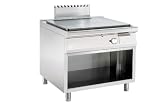 Produkt-Bild: Bartscher 2957001 Gas-Gl&uuml;hplattenherd mit offenem Unterbau Serie 900