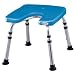 U Seat Shower Chair, Blue Seat Cover