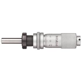 Mitutoyo 148-804 0.01mm X 13mm Spherical Face Micrometer Head with Clamp Nut