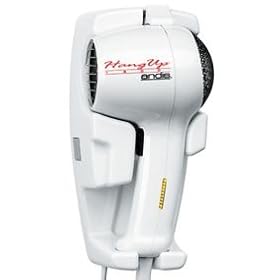 Click here to buy Andis 33495 Wall Mounted Hang Up 1600 Watt Hair Dryer with Night Light by Andis.
