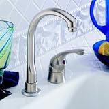 Tools & Hardware : Delta Faucet Bar Sink Faucets 4'' Centerset Waterfall Series Stainless Steel