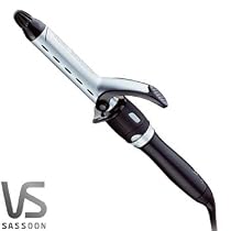 VIDAL SASSOON マイナスイオンヘアアイロン【海外でも使える! (100V-240V)】パイプ径φ25mm VSI-2580/K