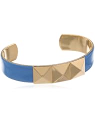 a.v. max 1/2" Enamel Stud Cuff Bracelet, 2.5"