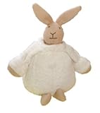 Sckoon Organic Cotton Fat Rabbit Doll (stuffing is organic, too!) (Size=7 inches)