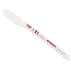 Milwaukee 48-42-5385 3-Inch, 20 Teeth per Inch, Bi-Metal Jig Saw Blades, 5-Pack by Milwaukee