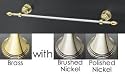 Kohler Brass/Brushed Nickel IV Georges Brass 18" Towel Bar