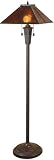 Hacienda Collection Unique Neck-Deco Mica Floor Lamp