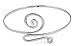 Fancy Sterling Silver Arm Cuff Upper Arm Band