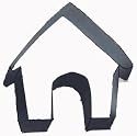 R & M Dog House Cookie Cutter