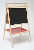 Hergestellt f&uuml;r DEMA Doppelseitige Kindertafel Standtafel aus Holz - Hergestellt f&uuml;r DEMA